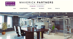 Desktop Screenshot of maverickpartners.com
